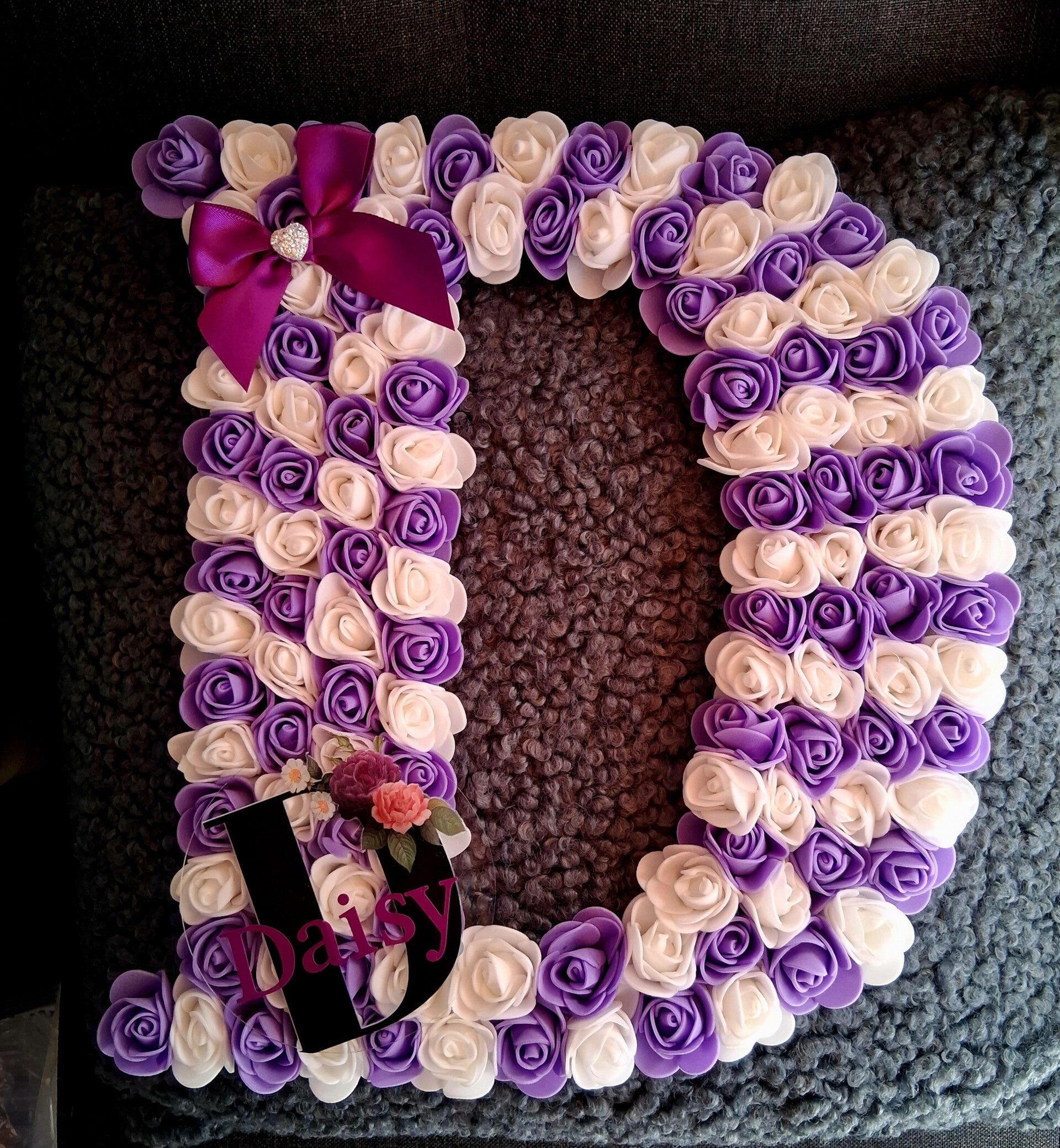 Large Alphabet Plaque