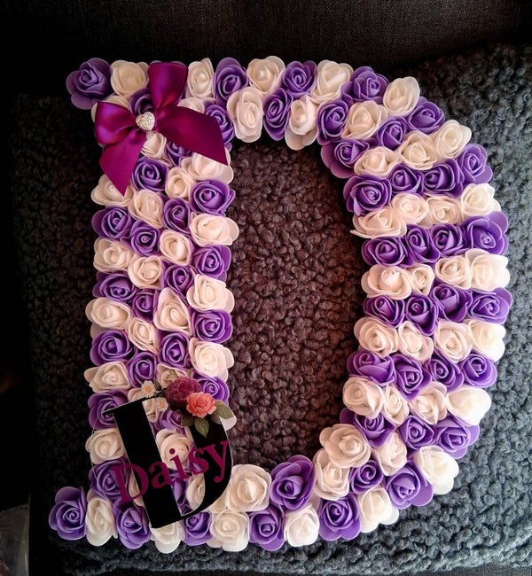 Large Alphabet Plaque