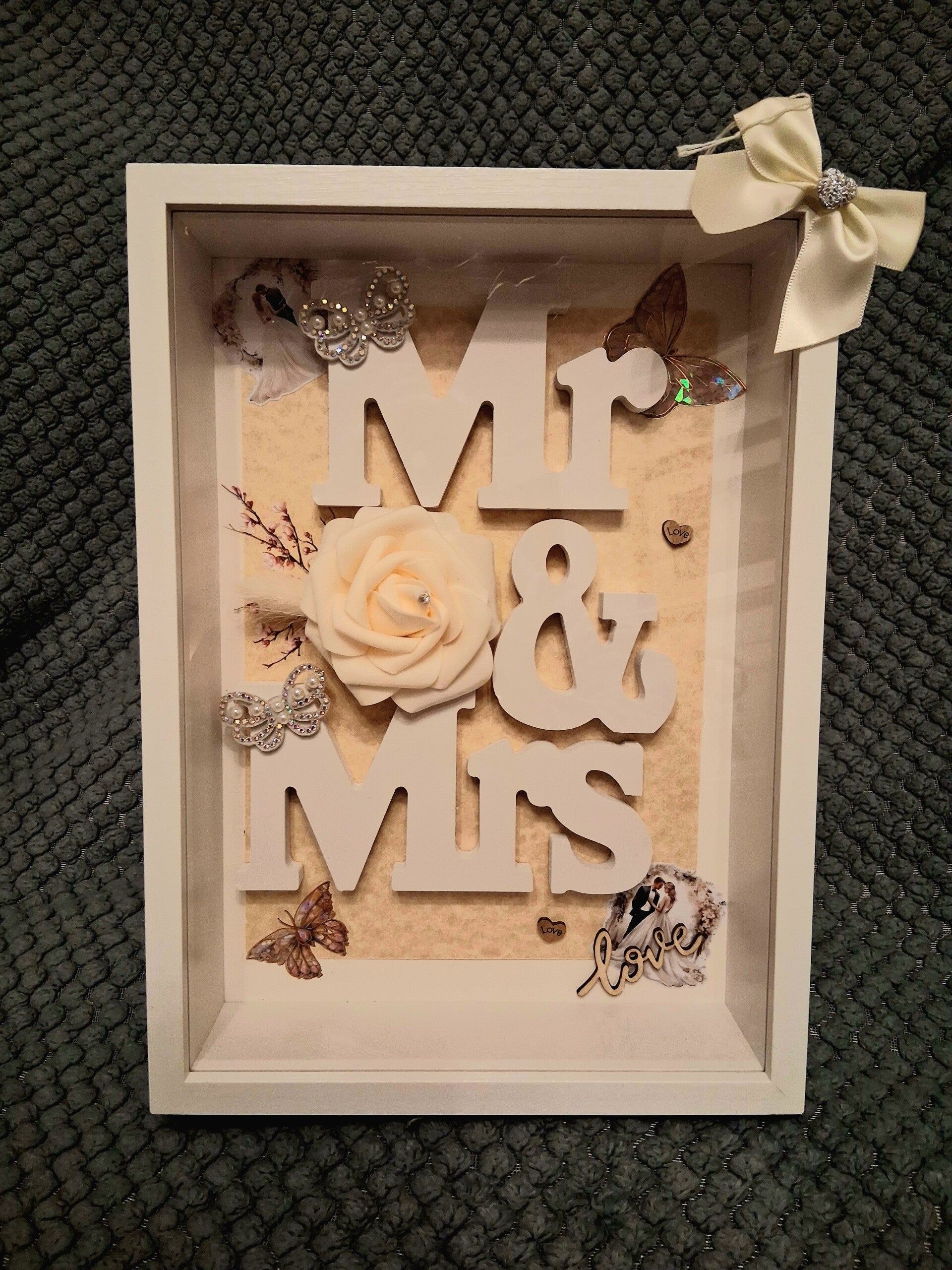 Wedding Shadow Box