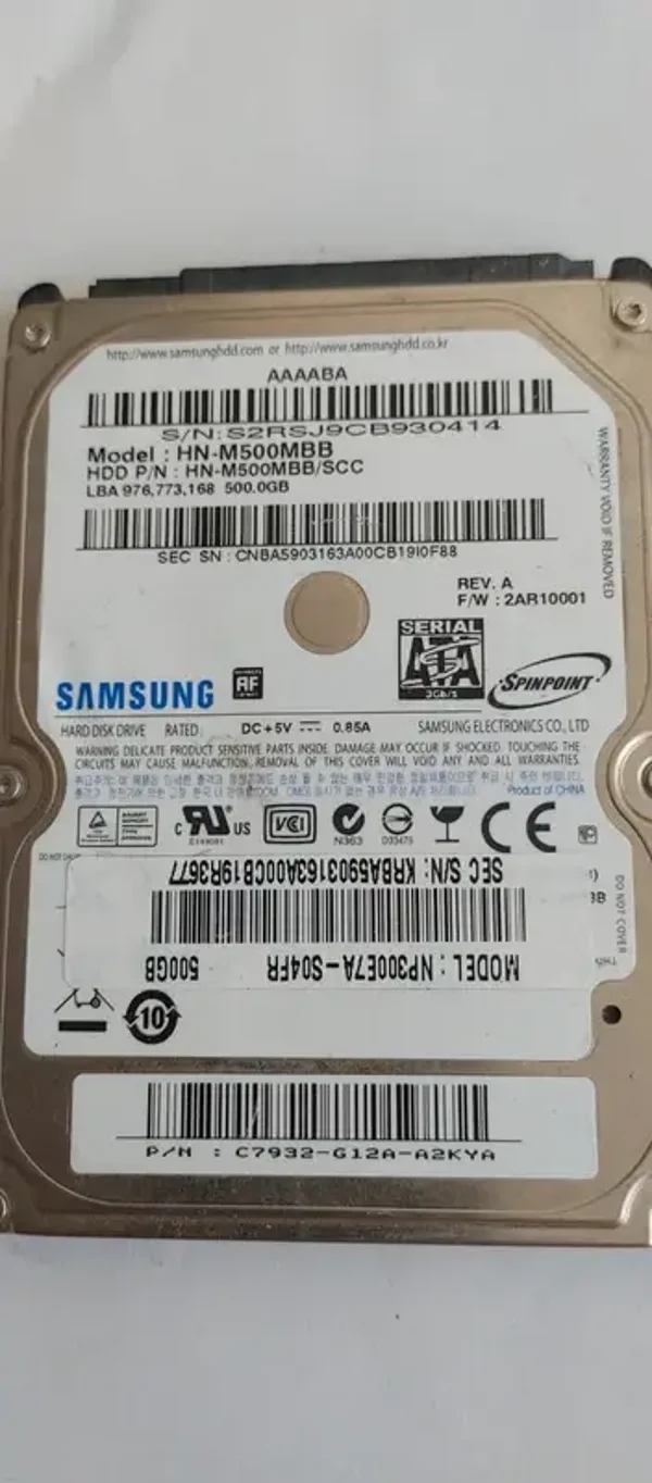 HDD Samsung 500GB SATA 2011