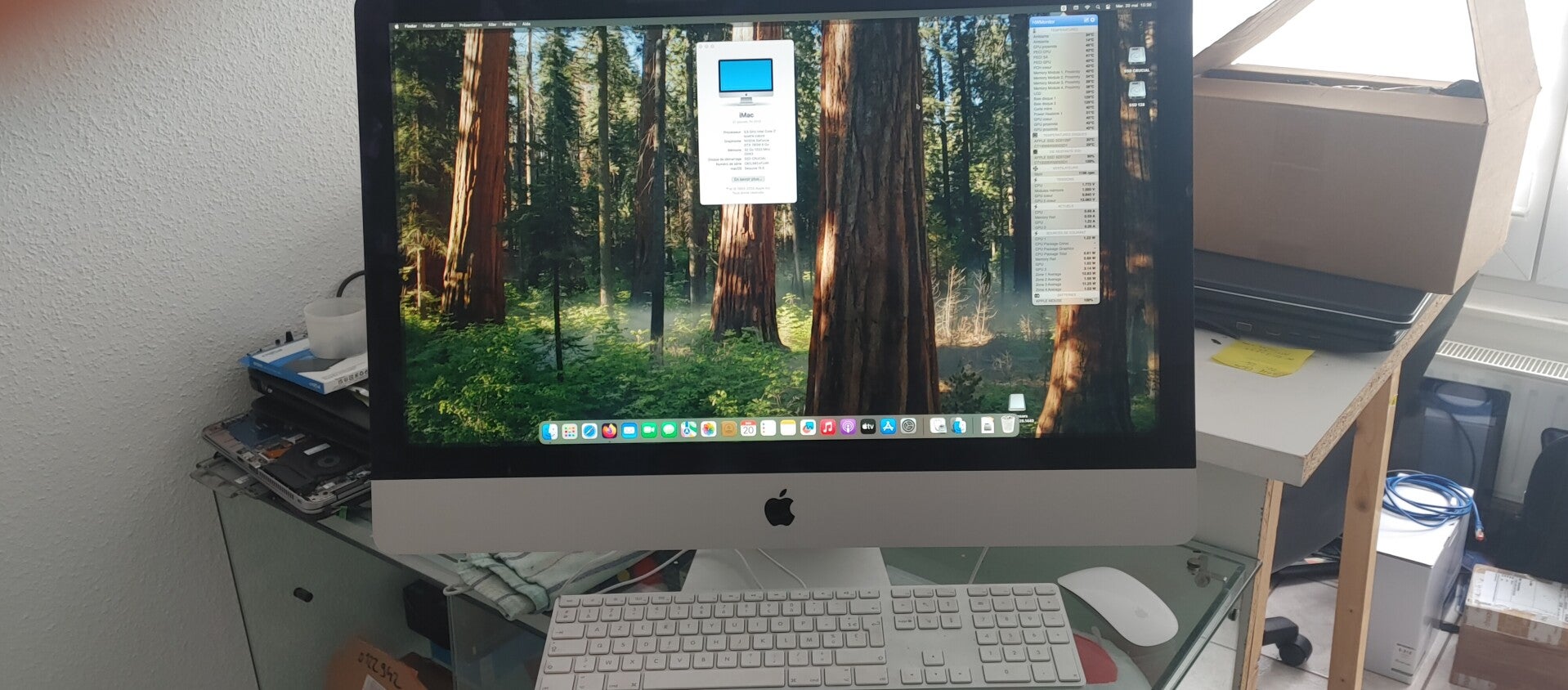 IMAC 27 pouces Fin 2013 SSD 1TB 32GB DDR3 Sequoïa A1419
