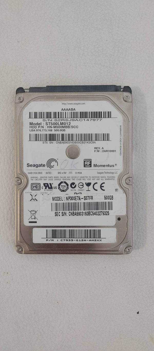 HDD Seagate ST500LM012 500GB SATA 3