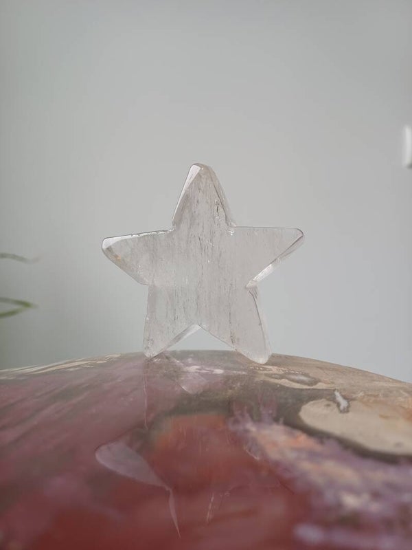 Bergkristal carving (ster)