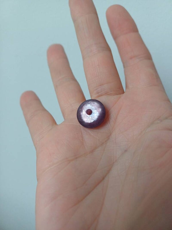 Lepidoliet in mica donut