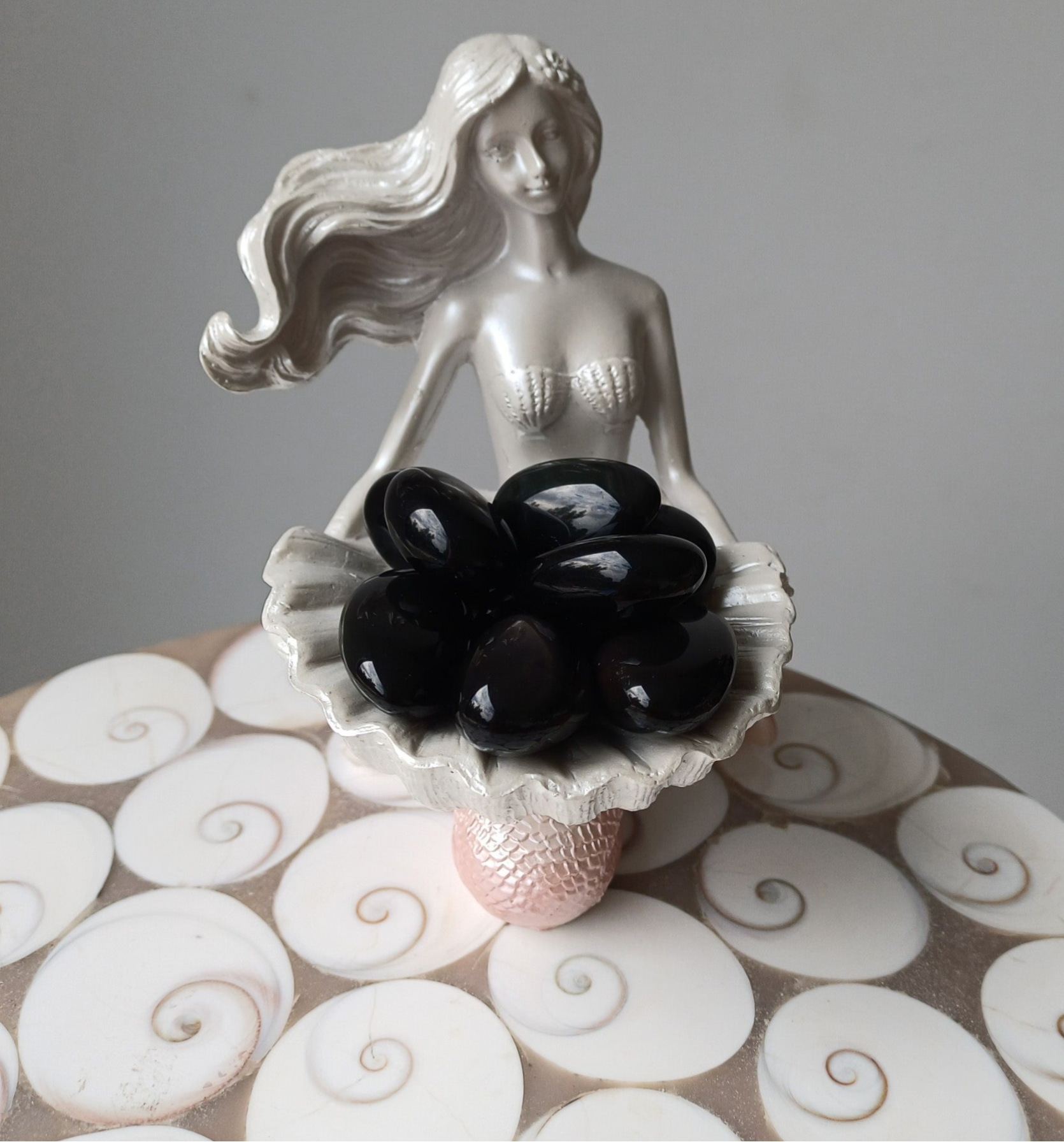 Regenboog obsidiaan knuffelsteen