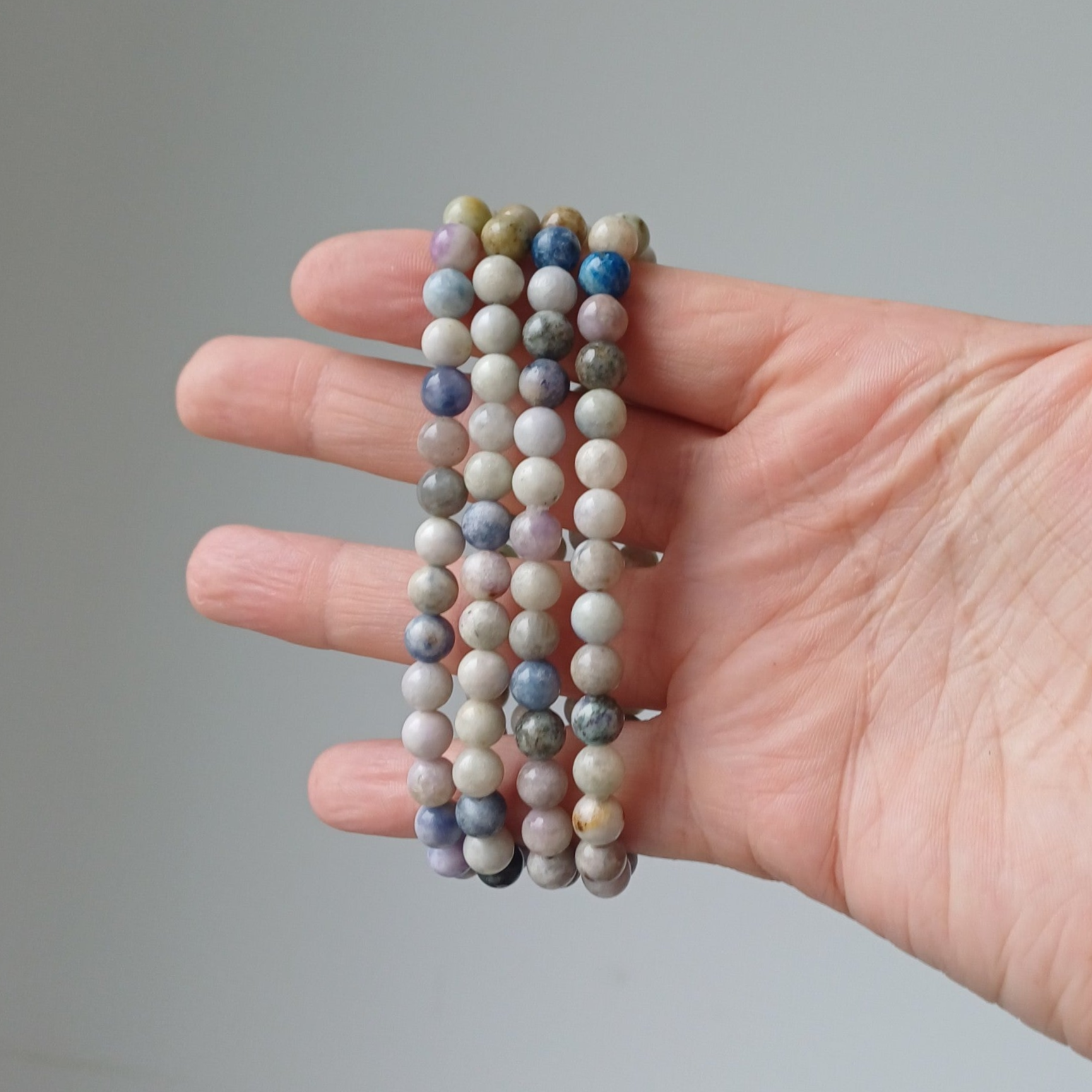 Hackmaniet armband 6.5 mm (uv-reactie)