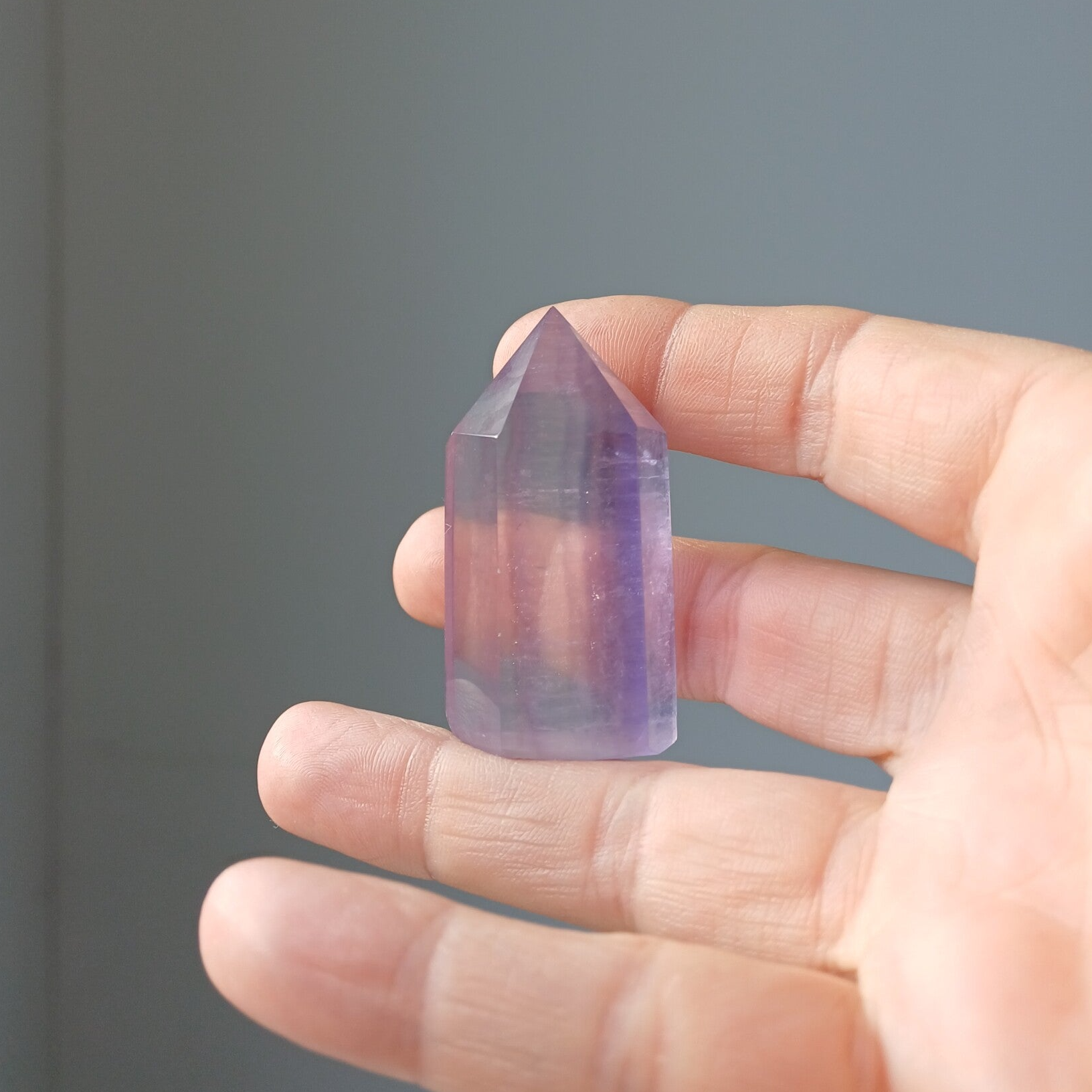 Paarse fluoriet toren