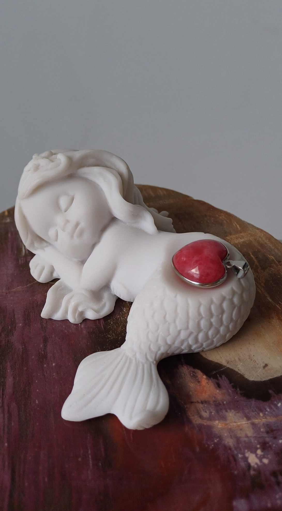 Rhodoniet hanger (s925)