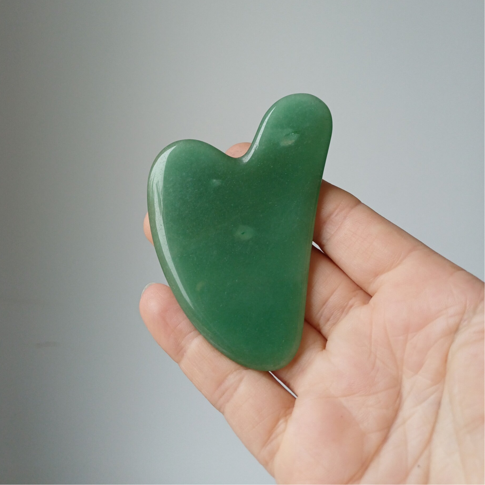 Groene aventurijn gua sha