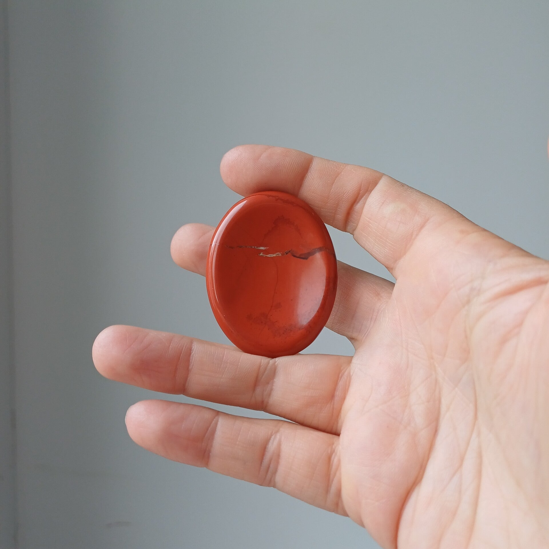 Rode jaspis worrystone