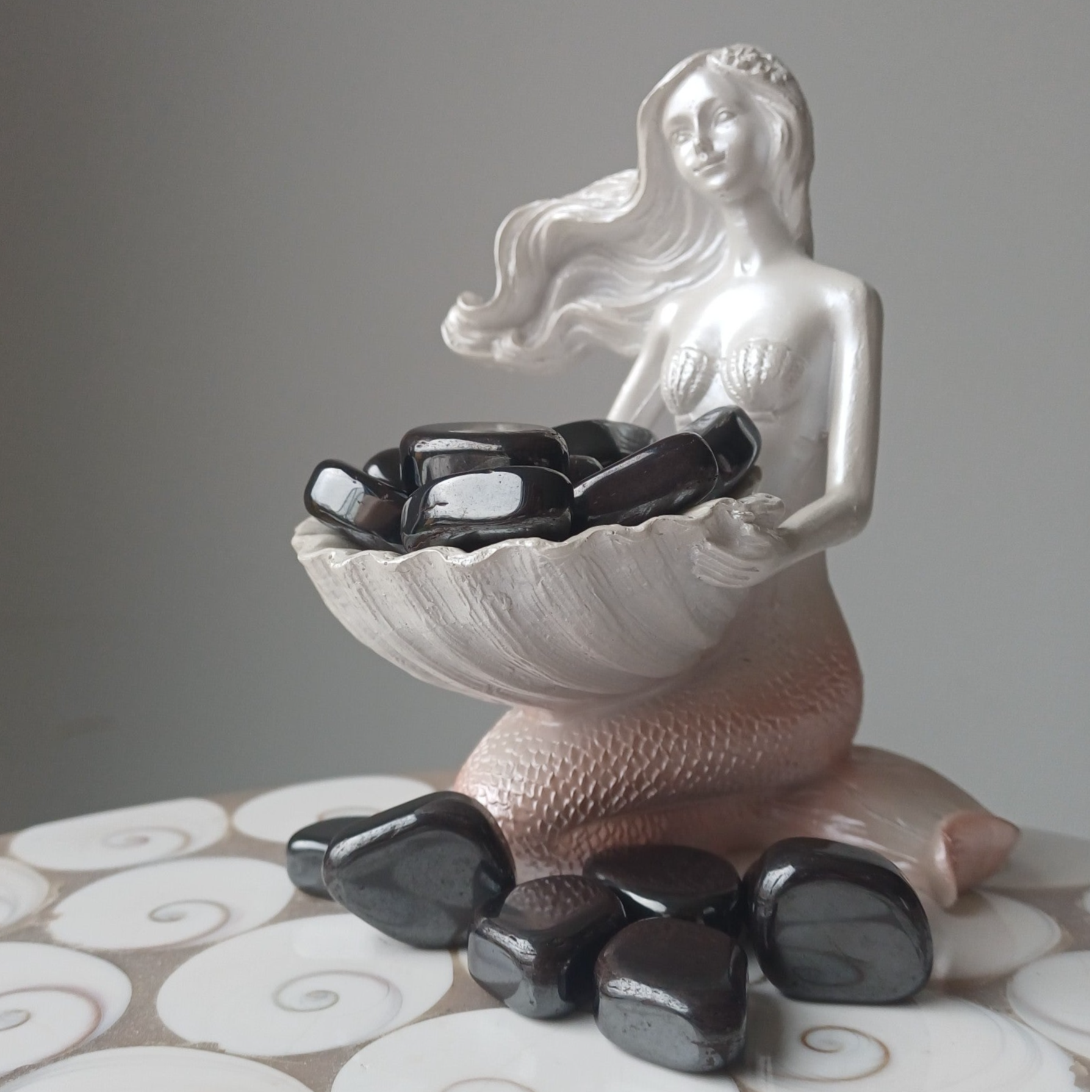 Hematiet knuffelsteen