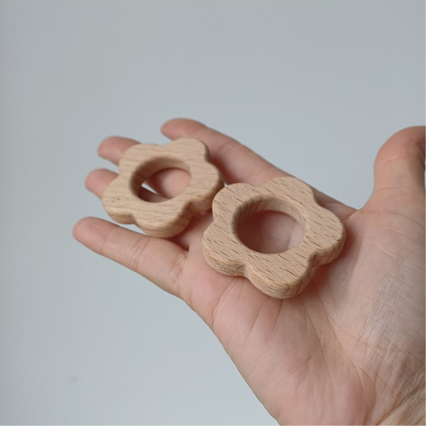 Houten bloem bollenhouder