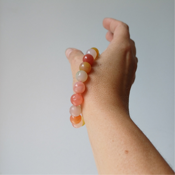 Yanyuan Agaat armband 11 mm
