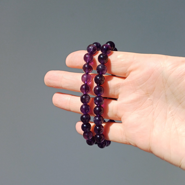 Amethist armband 8.5 mm
