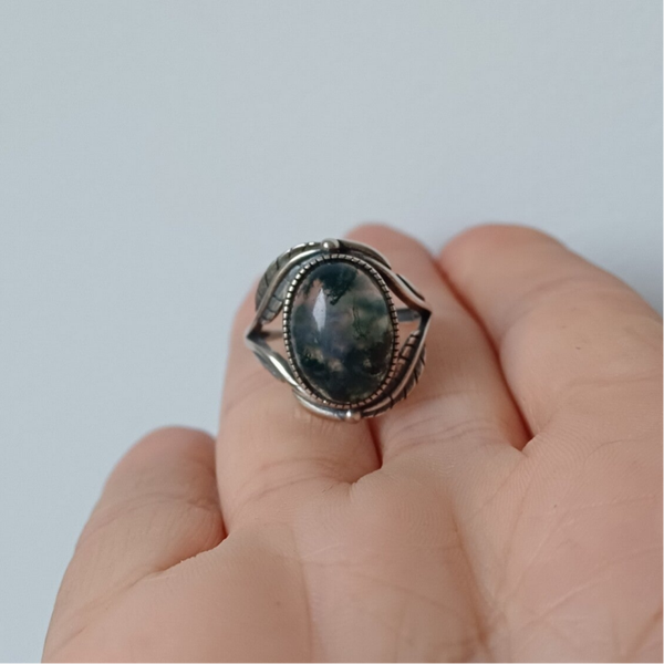 Mosagaat ring (s925)