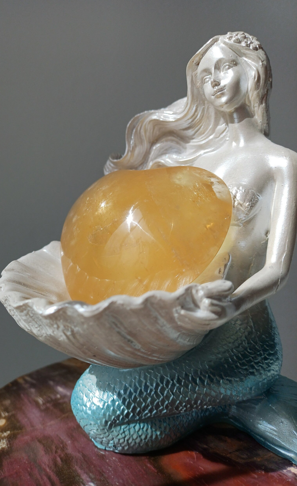 Honing calciet hart