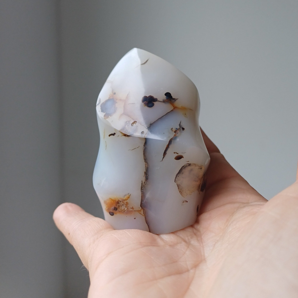 Dendriet agaat vlam