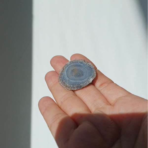 Chalcedoon roos of Amoriet