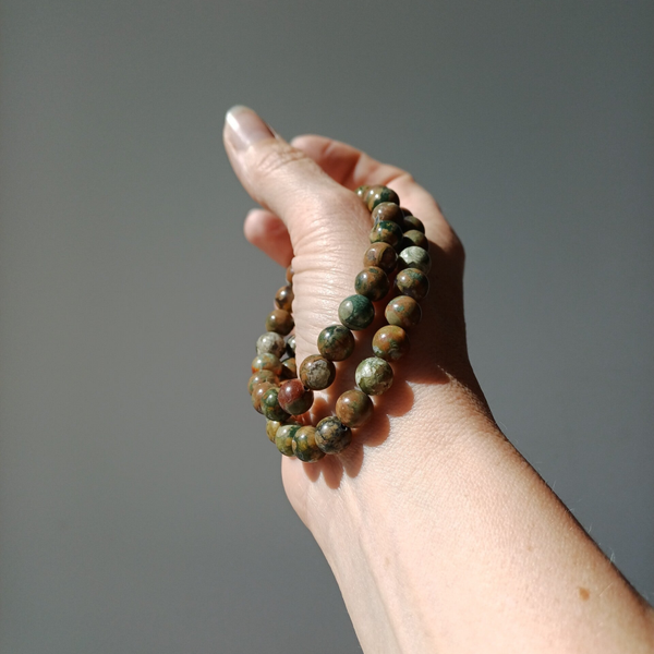 Rhyoliet armband 8 mm