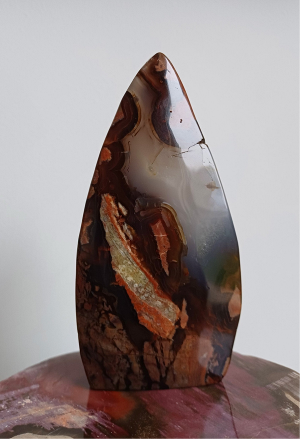 Agaat sculptuur (uv-reactie)