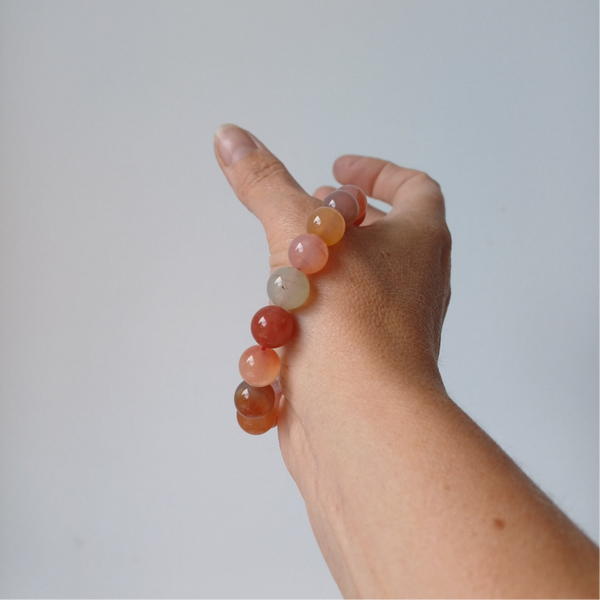 Yanyuan Agaat armband 12 mm