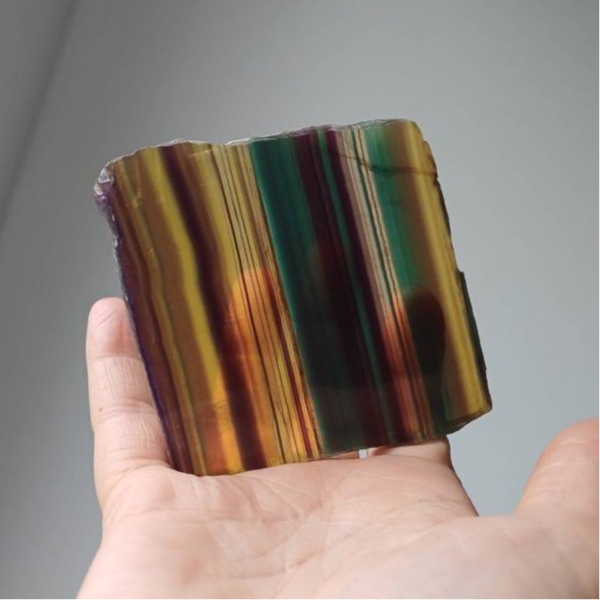 Fluoriet schijf/ slab