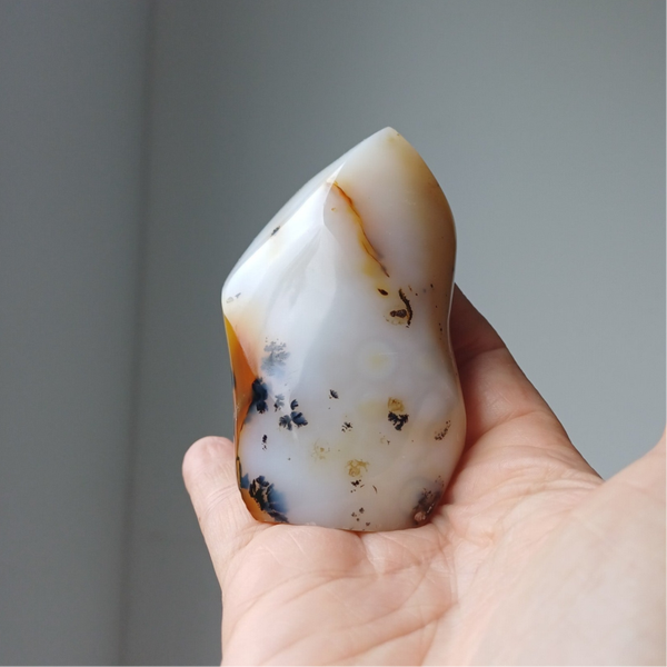 Dendriet agaat vlam