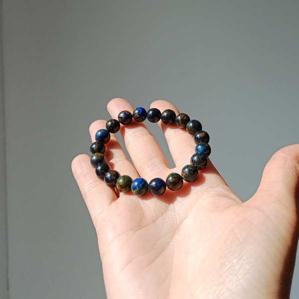 Azuriet Malachiet armband 9 mm