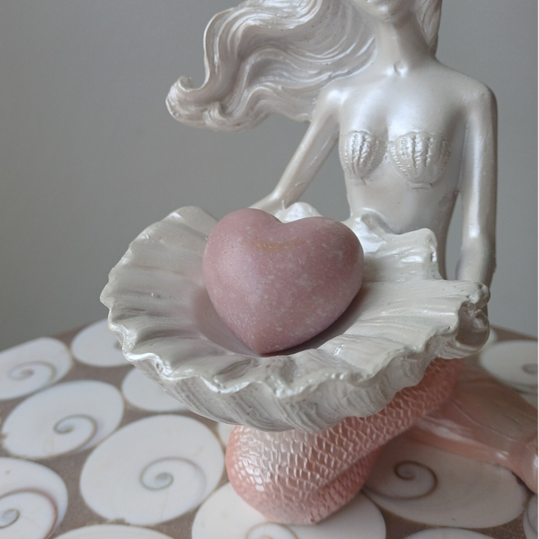 Roze opaal hart