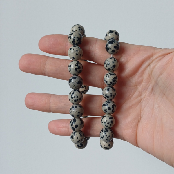 Dalmatiër jaspis armband 10.5 mm