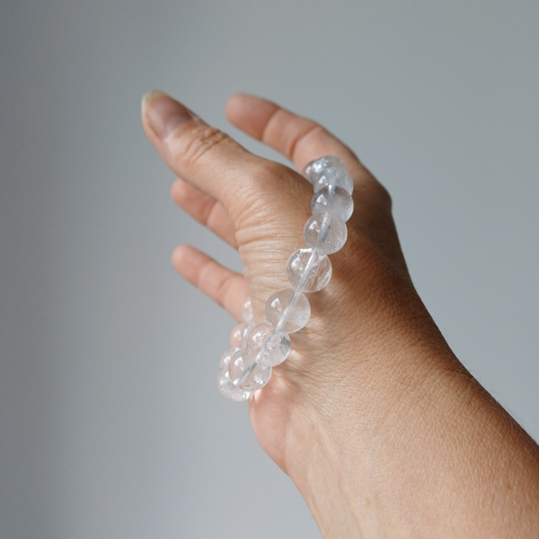 Bergkristal armband 11 mm