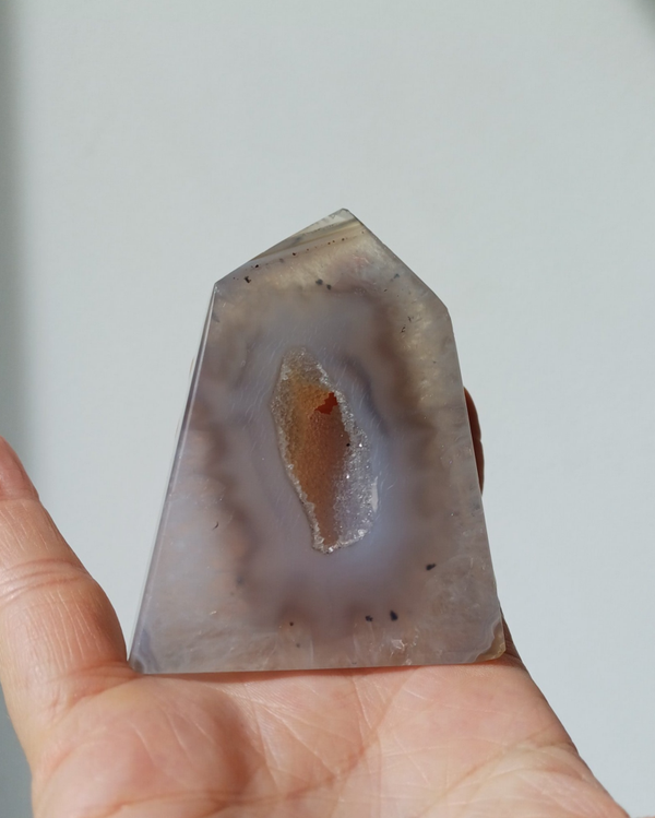 Druzy agaat toren