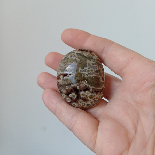 Oceaan jaspis handsteen