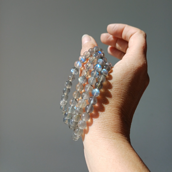 Labradoriet armband 8.0 mm