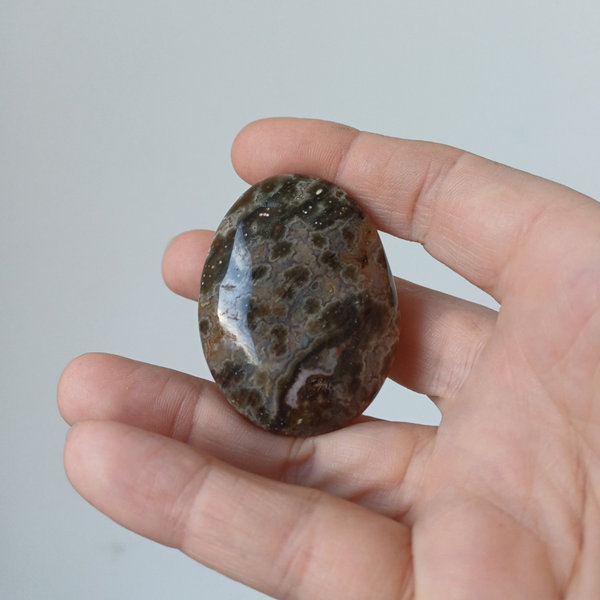 Oceaan jaspis handsteen