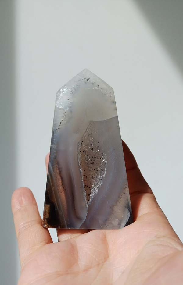 Druzy agaat toren
