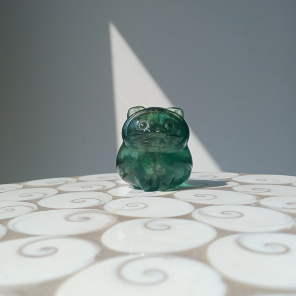 Fluoriet carving (kat)