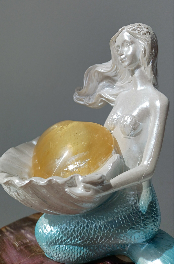 Honing calciet hart