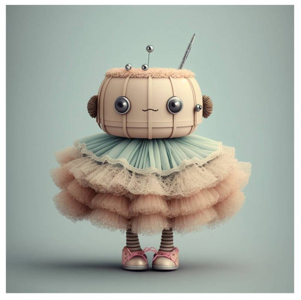 Little Robot No. 4   Print