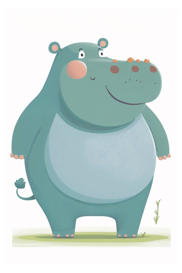 Hippo Print