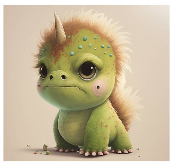 Little Dinosaur No. 5  Print