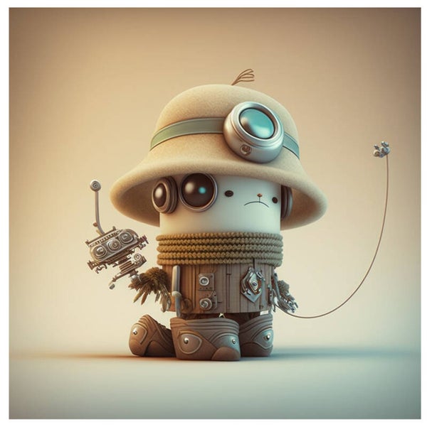 Little Robot No. 2   Print
