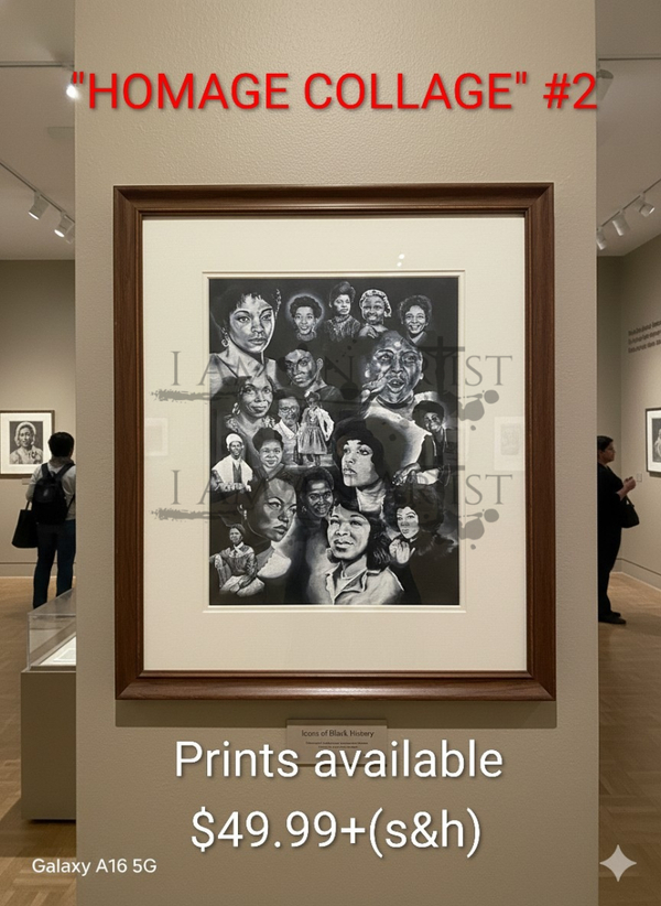 "HOMAGE COLLAGE" #2 prints