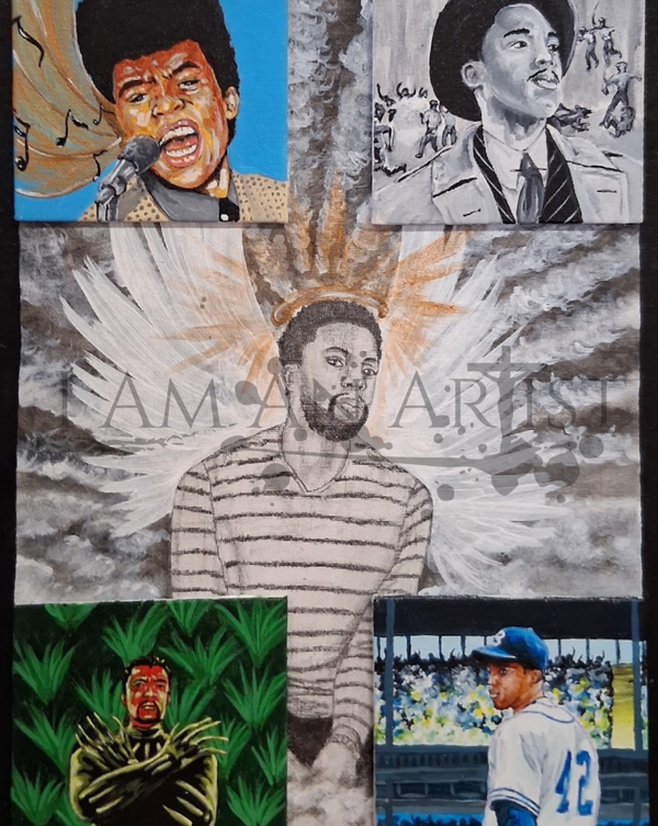 He was for us, because he was for us 11x14" original