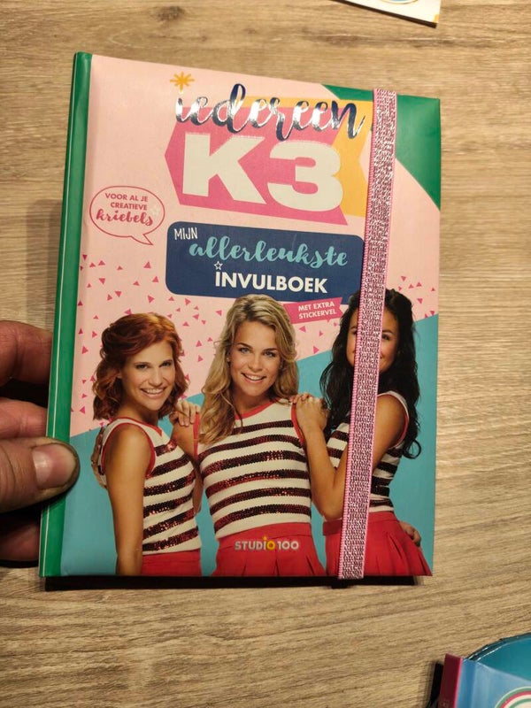 Invulboekje k3