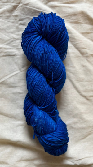 Merino Sock Cobalt Blue