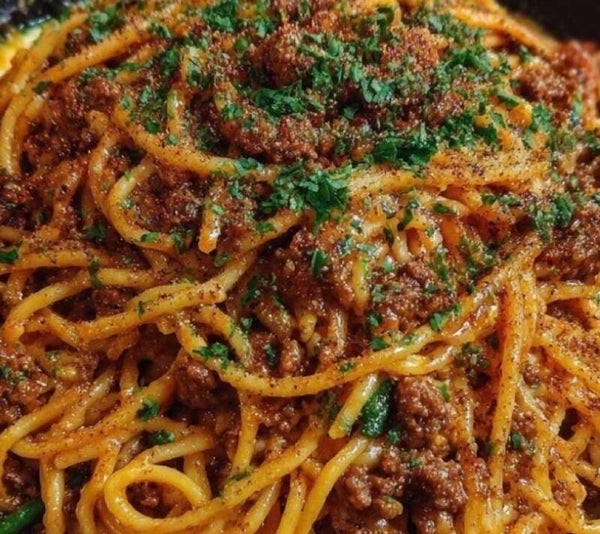 Sweet and Savory Spaghetti