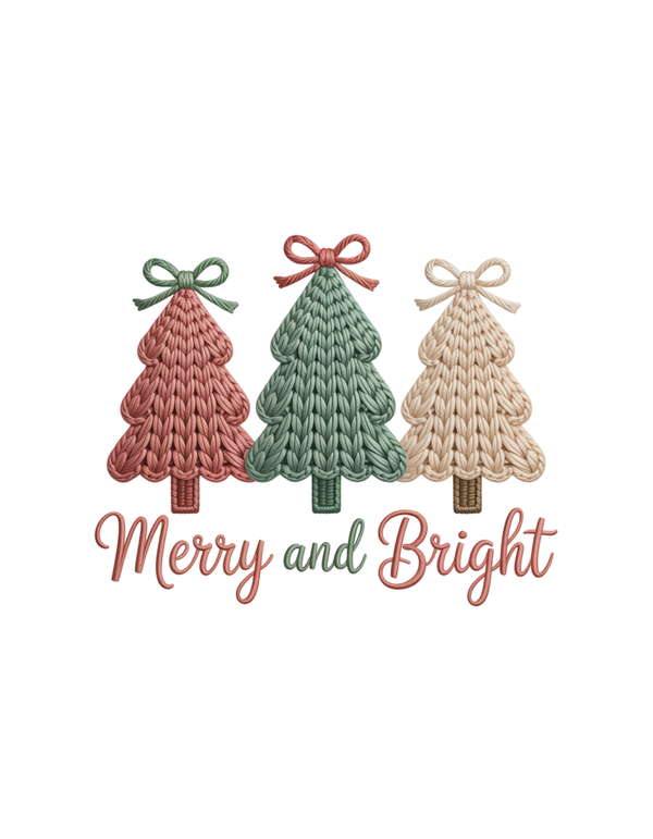 Stitched Merry and Bright