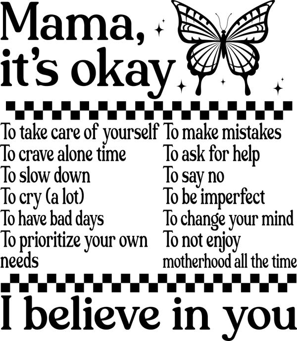 Mama its okay (Back)