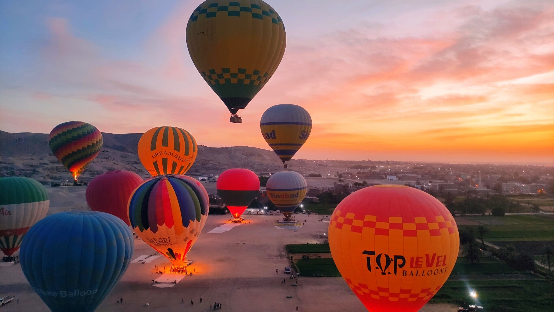 Paseo en Globo sobre el cielo de Luxor por 70 euros